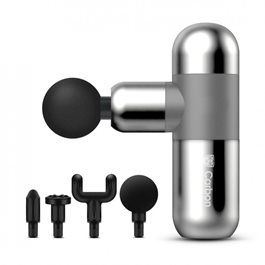 מיני אקדח עיסוי קרבון 101613 עם 4 ראשים ונרתיק נשיאה מבית CITYSPORT