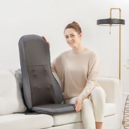 מושב עיסוי שיאצו לגב 101666 משולב פונקציות וחימום אינפרא מבית CITYSPORT