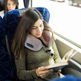 כרית עיסוי שיאצו לצוואר 101668 נטענת לטיסות מבית CITYSPORT