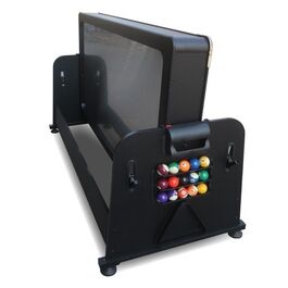 שולחן משולב הוקי ביליארד 101932 בגודל 6 פיט 4 ב-1 עם משטח אלומיניום מבית CITYSPORT