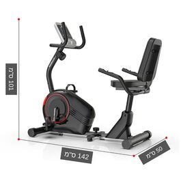 אופני כושר ביתיים עם משענת 101934 מבית CITYSPORT