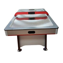 שולחן הוקי אוויר 242020 בגודל 7 פיט עם משטח אלומיניום מקצועי, כולל גשר עם לוח תוצאות אלקטרוני מבית CITYSPORT