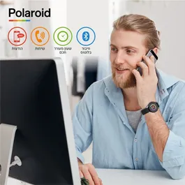 שעון חכם מוגן מים 242125 מבית Polaroid