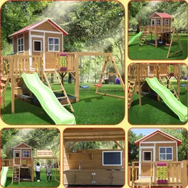 בית עץ לילדים מנדי 101068 מבית CITYSPORT