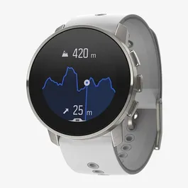 שעון מולטי ספורט 242292 דגם Peak 9 מבית סונטו SUUNTO Birch White Titanium