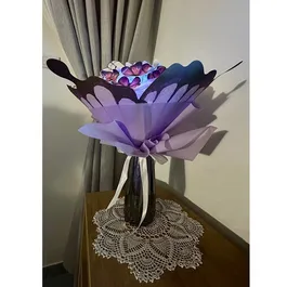 זר פרפרים עם אורות לד 242348 עבודת יד מבית CITYSPORT