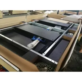 שולחן סנוקר מתקפל בגודל 7 פיט 242414 מבית CITYSPORT בנדות עבות סימוני מגרש וגימור מט בפינות