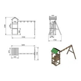 מתקן טיפוס וגלישה 242482 מבית CITYSPORT תוצרת ספרד