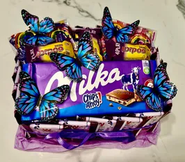 מארז ממתקים לחגים ואירועים 242644 בגוון סגול מבית CITYSPORT