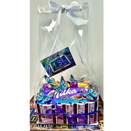 מארז ממתקים לחגים ואירועים 242644 בגוון סגול מבית CITYSPORT