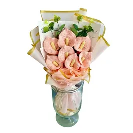 זר מוכן של קאלות סרוגות 242646 עבודת יד מבית CITYSPORT