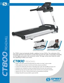 מסלול ריצה מקצועי 242799 דגם SPIRIT CT800 מבית YORK