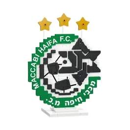 הסמל הרשמי של מועדון כדורגל מכבי חיפה 250027 לילדים מגיל 6+