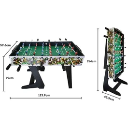 שולחן כדורגל ביתי 250503 בגודל 4 פיט דגם COLOURFUL