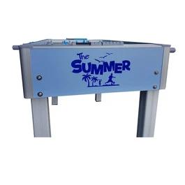 שולחן כדורגל מקצועי חוץ בגודל 4.5 פיט עם זכוכית מחוסמת Summer Free cover
