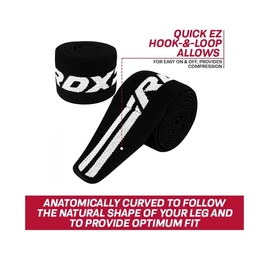 צועות לברכיים מקצועיות 250799 RDX K2 Compression Knee Wraps