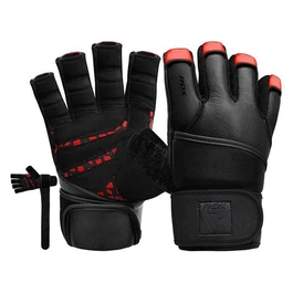 כפפות חדר כושר מקצועיות 250806 RDX L7 Weight Lifting Leather Gym Gloves