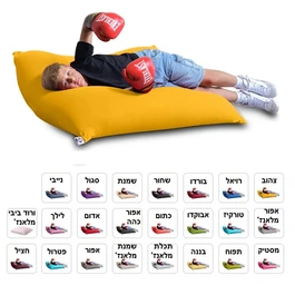 פוף מרובע גדול 242217 בגודל 120/80 ס"מ מבית CITYSPORT