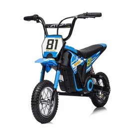 אופנוע ממונע לילדים גלגלי שטח 250889 בעוצמה 24V מנוע שרשרת מבית NITROX כולל גלגלי עזר 3 מהירויות שונות 6-12-25 קמ"ש