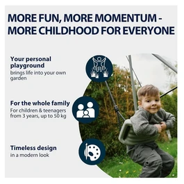 מתקן נדנדה לילדים 250963 START ליחיד HUDORA גרמניה