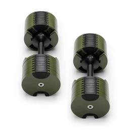 משקולות אוניברסליות 251023 מתכווננות עד NÜOBELL® Green Black 32 KG (מקורי)