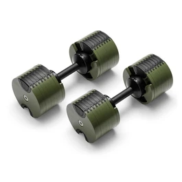 משקולות אוניברסליות 251023 מתכווננות עד NÜOBELL® Green Black 32 KG (מקורי)