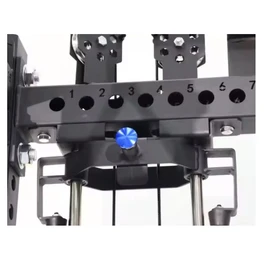 מולטי טריינר קומבו מקצועי כולל סמיט משין 251029 דגם IRONIX® P9 (6 נקודות פולי!!)