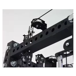 מולטי טריינר קומבו מקצועי כולל סמיט משין 251029 דגם IRONIX® P9 (6 נקודות פולי!!)