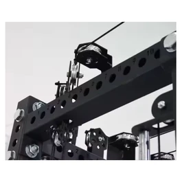 מולטי טריינר קומבו מקצועי 251034 דגם P8 כולל סמיט משין מבית IRONIX (6 נקודות פולי!)