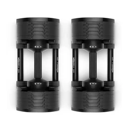 זוג משקולות אוניברסליות מתכווננות מ-2 עד 20 ק"ג אוניברסלית בצבע BLACK MATTE 251035 (אוטומטית) NUO NUOBELL מקורי