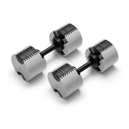 משקולת אוניברסלית 251040 מתכווננות עד 32 ק"ג (מקורי) NÜOBELL® ASH BLACK