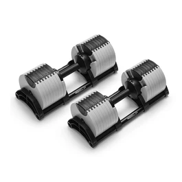 משקולת אוניברסלית 251040 מתכווננות עד 32 ק"ג (מקורי) NÜOBELL® ASH BLACK