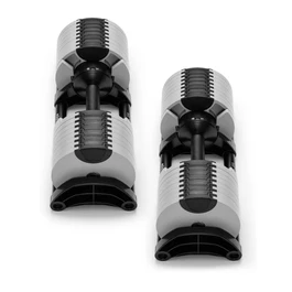 משקולת אוניברסלית 251040 מתכווננות עד 32 ק"ג (מקורי) NÜOBELL® ASH BLACK