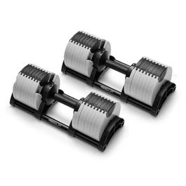 משקולת אוניברסלית 251040 מתכווננות עד 32 ק"ג (מקורי) NÜOBELL® ASH BLACK