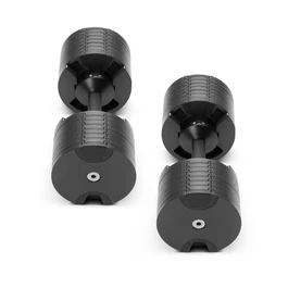 משקולת אוניברסלית 251042 מתכווננות עד 32 ק"ג (מקורי) NÜOBELL® BLACK MATTE