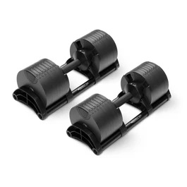 משקולת אוניברסלית 251042 מתכווננות עד 32 ק"ג (מקורי) NÜOBELL® BLACK MATTE