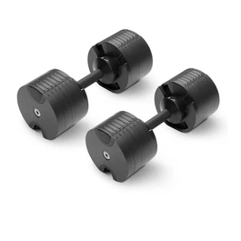 משקולת אוניברסלית 251042 מתכווננות עד 32 ק"ג (מקורי) NÜOBELL® BLACK MATTE