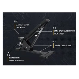 ספת כושר מקצועית 251046 דגם SNODE 2.0 (מקורי) מבית SNODE