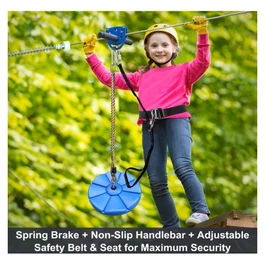 נדנדת אומגה 54 מטר גלישה + מושב נדנדה + ריתמת בטיחות 251047 בלעדי בארץ!!!