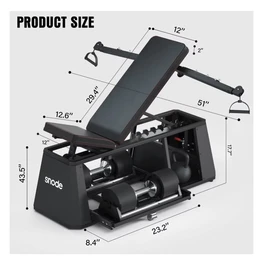 ספת כושר 4 ב- 1 משולבת פולי 251049 מבית SNODE (מקורי)