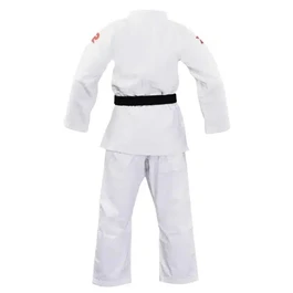 חליפת ג'ודו מקצועית לבנה 251175 מאושרת לתחרויות בינלאומיות