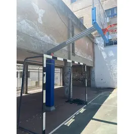 שער קט-רגל נייד 300/200 ס"מ פרופיל 40-80 ס"מ פרופיל אחורי עגול (2 צול) מבית CITYSPORT