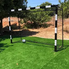 שער קט-רגל נייד 300/200 ס"מ פרופיל 40-80 ס"מ פרופיל אחורי עגול (2 צול) מבית CITYSPORT