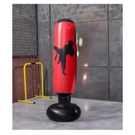 שק איגרוף מתנפח 261482 עם בסיס איזון לרצפה ומשאבת אוויר מבית CITYSPORT