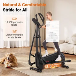 אליפטיקל איכותי ומשוכלל 261494 דגם E47 עם גנרטור פנימי ואורך צעד גדול מבית YORK