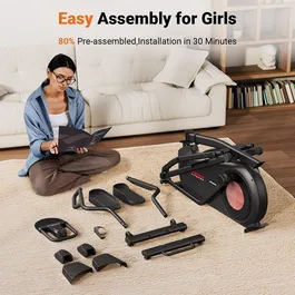 אליפטיקל איכותי ומשוכלל 261494 דגם E47 עם גנרטור פנימי ואורך צעד גדול מבית YORK