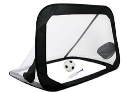 זוג שערים מתקפלים 1.2X0.8 מטר לבית או לגינה, מתקפלים לתיק נשיאה נוח