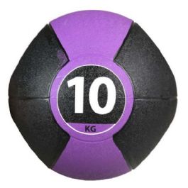 כדור כח עם ידיות 10 ק"ג גומי PURE