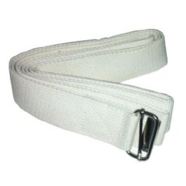 חגורת יוגה עם טבעות ברזל 72 ס"מ