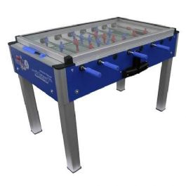 college pro cover שולחן כדורגל מקצועי בגודל 4.5 פיט עם זכוכית מחוסמת